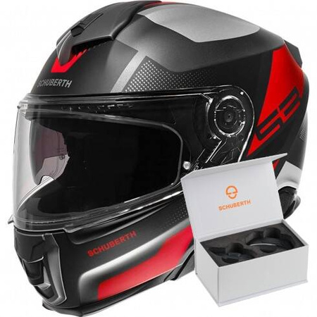 SCHUBERTH S3 DAYTONA ANTHRACITE + INTERKOM SC2