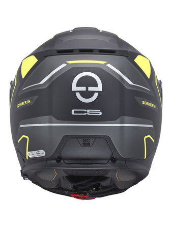 SCHUBERTH C5 OMEGA YELLOW + INTERKOM SC2!