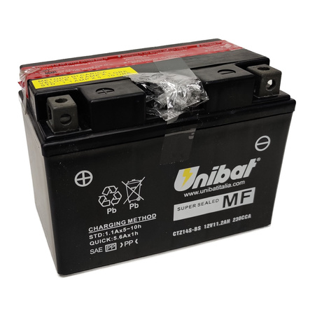 Akumulator UNIBAT CTZ14S-BS 12V 11,2AH
