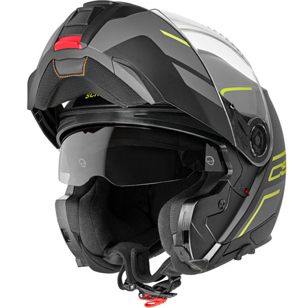 SCHUBERTH C5 MASTER YELLOW + INTERKOM SC2!