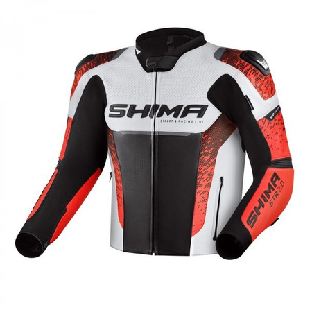 SHIMA STR 2.0 JKT RED FLUO