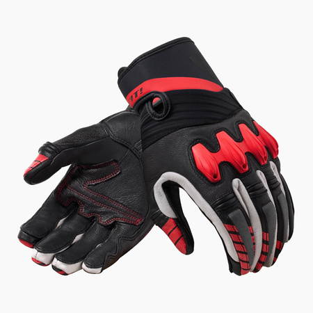 Rękawice REV'IT Energy Black/Fluo Red