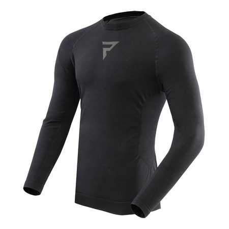 REBELHORN FREEZE II MEN koszulka termoaktywna black