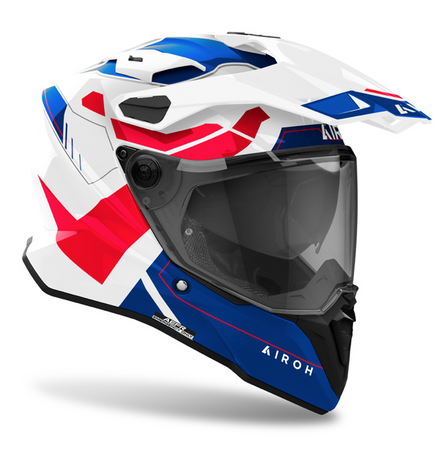 Kask Airoh Commander 2 Reveal Blue/Red Gloss 