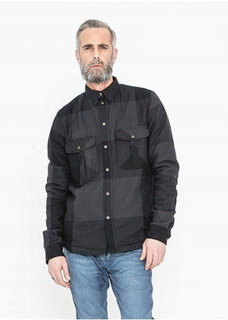 JOHN DOE MOTOSHIRT BLACK/GREY