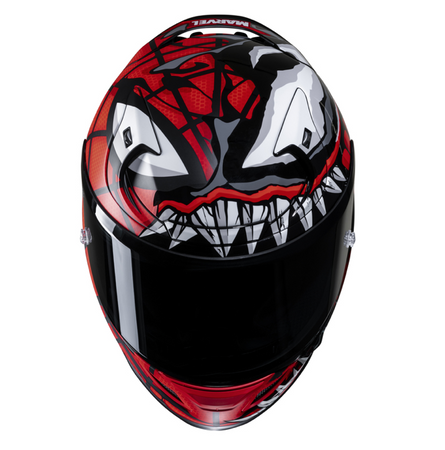 HJC RPHA 12 Maximized Venom Marvel Black/Red