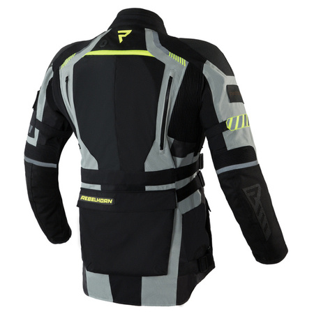 Kurtka Tekstylna Rebelhorn Patrol Grey/Black/Flo Yellow