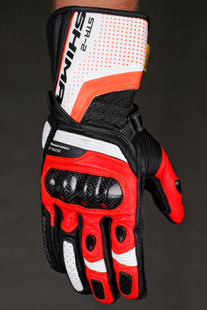 SHIMA STR-2 GLOVES RED FLUO