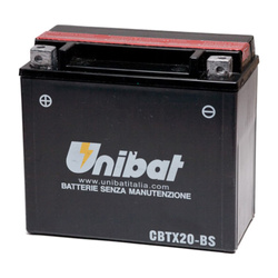 Akumulator UNIBAT CBTX20-BS 12V 18AH