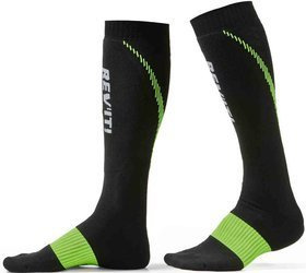 REV'IT SOCK TRIDENT BLACK YELLOW