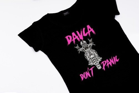 02 DAVCA T-shirt don't panic