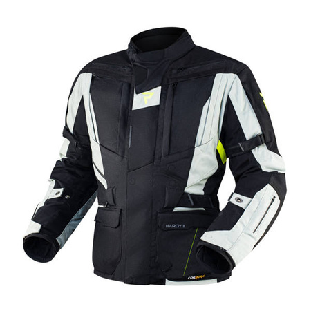 Kurtka Tekstylna Rebelhorn Hardy II Grey/Black/Flo Yellow