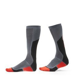 REV'IT SOCK CHARGER BLACK RED