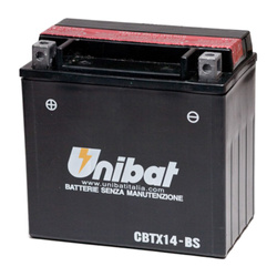 Akumulator UNIBAT CBTX14-BS 12V 12AH