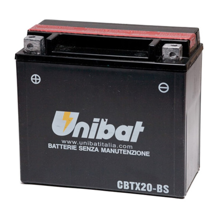 Akumulator UNIBAT CBTX20-BS 12V 18AH