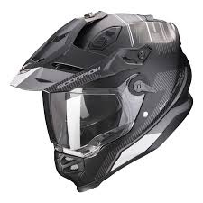 SCORPION ADF-9000 AIR DESERT MATT BLACK/SILVER