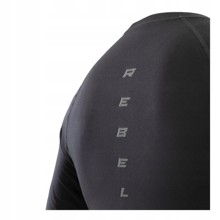 REBELHORN FREEZE II MEN koszulka termoaktywna black