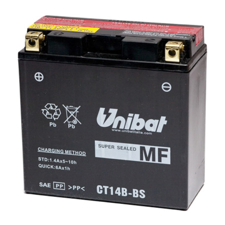 Akumulator UNIBAT CT14B-BS 12V 12AH