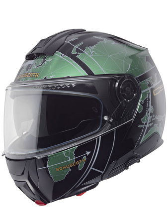 SCHUBERTH C5 GLOBE GREEN