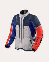 REV'IT! SAND 5 H2O Men kurtka motocyklowa SILVER-BLUE