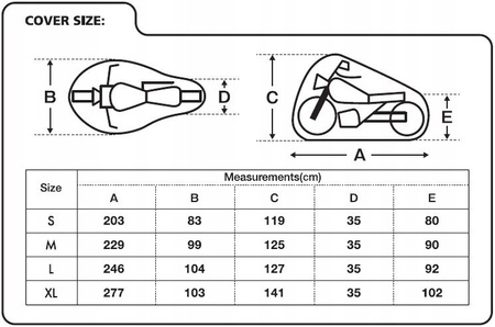 POKROWIEC OXFORD DORMEX  ROZMIAR S