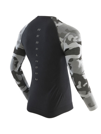 REBELHORN FREEZE II MEN koszulka termoaktywna camo
